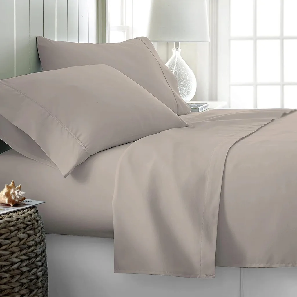 Ashton Sheets Luxuoso Alta Contagem Fios Queen 1000 fios algodão egípcio