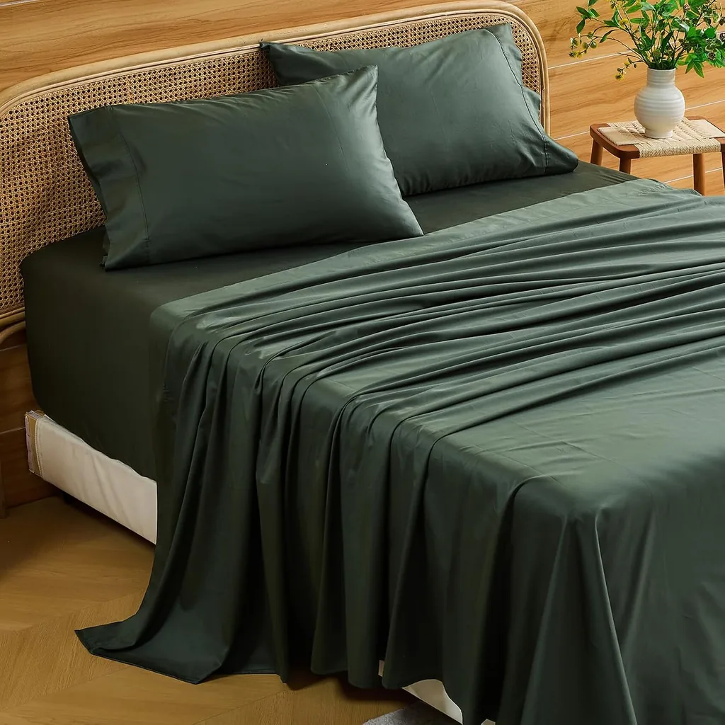 Bedlifes Bolso Profundo 45 61 Queen 1000 fios algodão egípcio